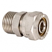 Муфта м/п 26х3/4"нар.(Valtec)