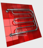 Полотенцесушитель ДВИН D 50/50 1-1/2" С полкой Водяной (К0)