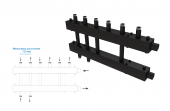 Коллектор котельной разводки КК-32М/125/40/5+5D