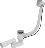 Обвязка для ванны (Alca PLAST) комплект Хром  п/автомат /A51CRM