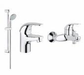 Комплект для ванны Grohe EuroEco (3 в 1)