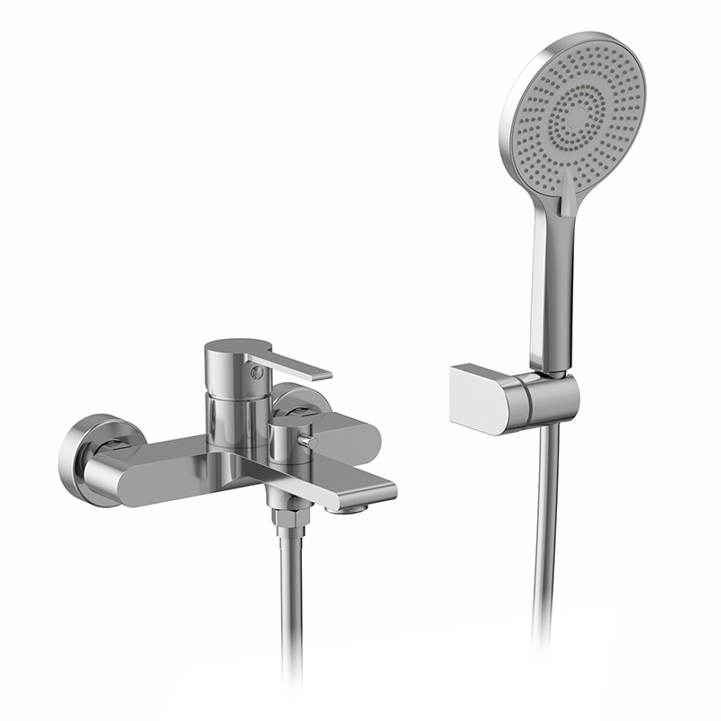 Смеситель KAISER Serio 05522 для ванны и душа, латунь, хром, неповоротный