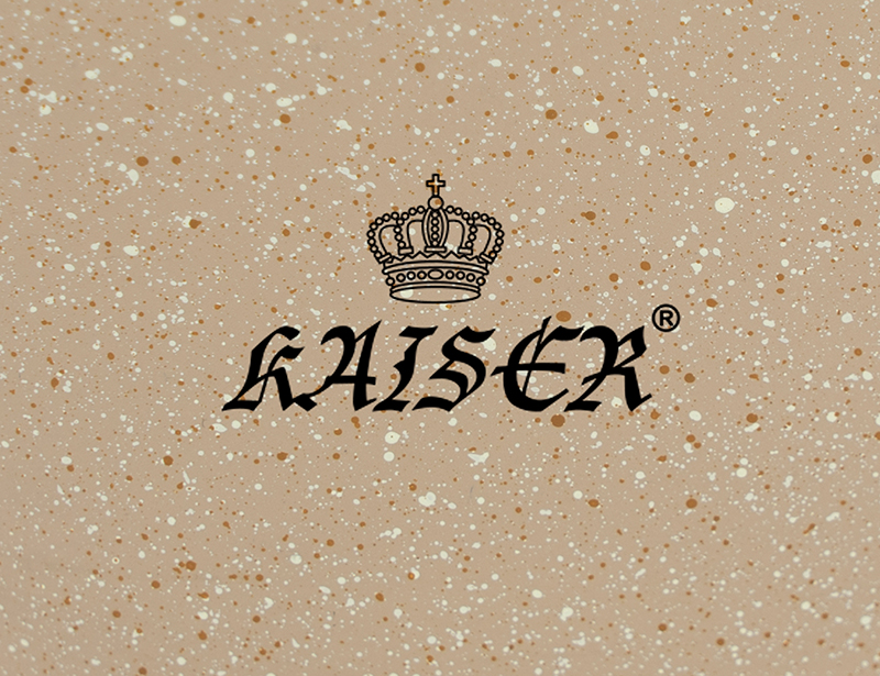 Смеситель KAISER County 55244-6 для кухни, темно-бежевый, излив поворотный, латунь