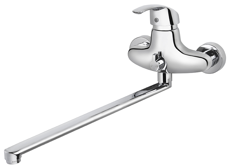 Смеситель KAISER Nova 23055 для ванны и душа, латунь, хром, поворотный