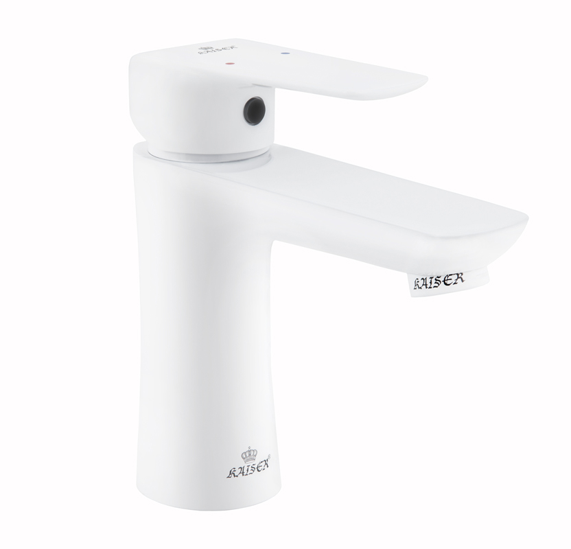 Смеситель KAISER Glory 69211 для раковины, белый