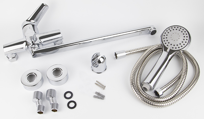 Смеситель KAISER Sena 74055 для ванны и душа, латунь, хром, поворотный