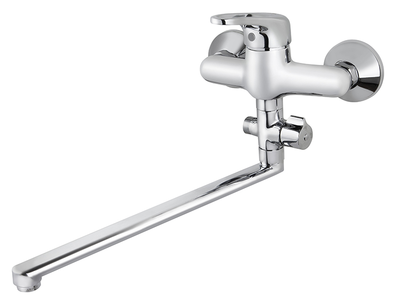 Смеситель KAISER Planet 14055 для ванны и душа, латунь, хром, поворотный