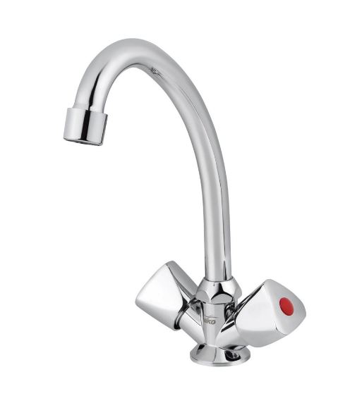 Смеситель VIKO кухня круг керамика