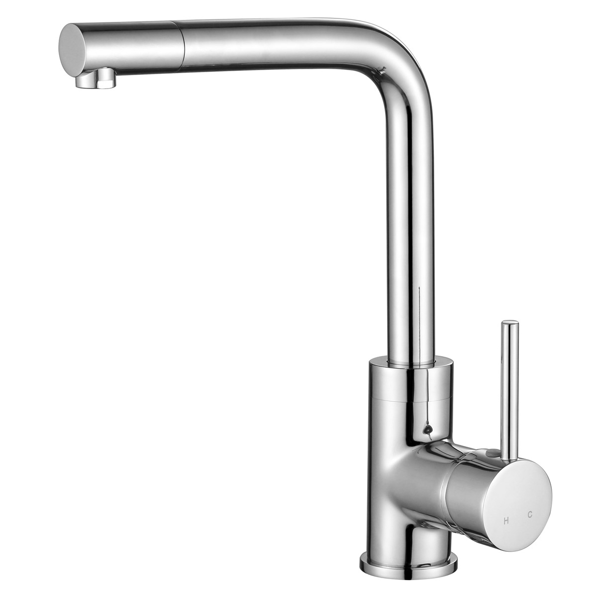 Смеситель KAISER Teka 13144 для кухни, хром, излив поворотный, латунь