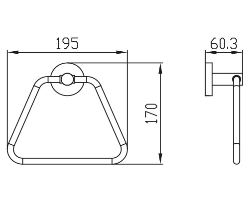 4101 Держатель полотенца_2 4101 Держатель полотенца_2