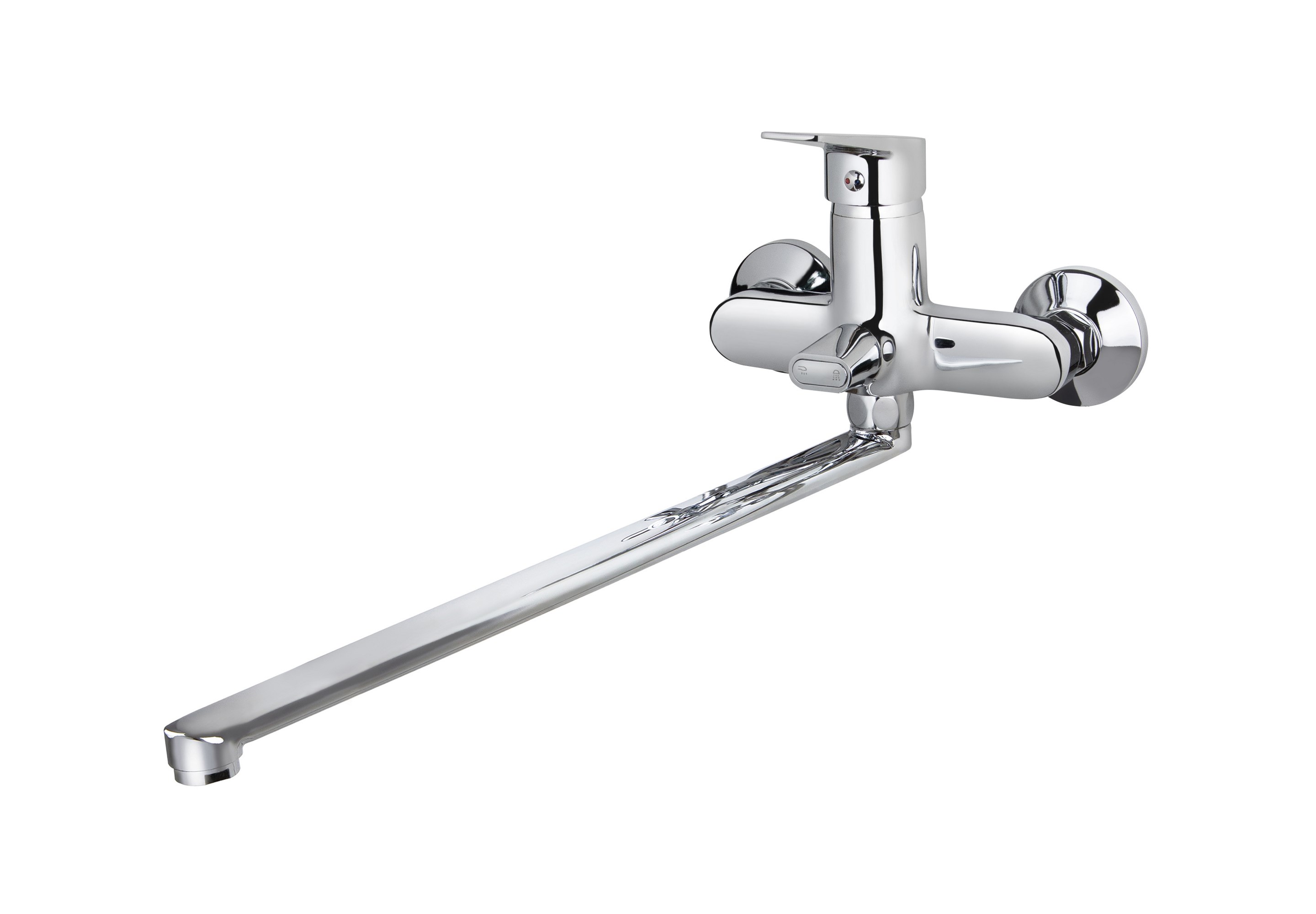 Смеситель VIKO  V-7105 для ванны и душа, латунь, хром, поворотный