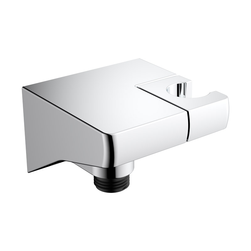 Настенное подключение шланга с поворотным держателем KAISER 80х80х62мм /Пластик/Хром