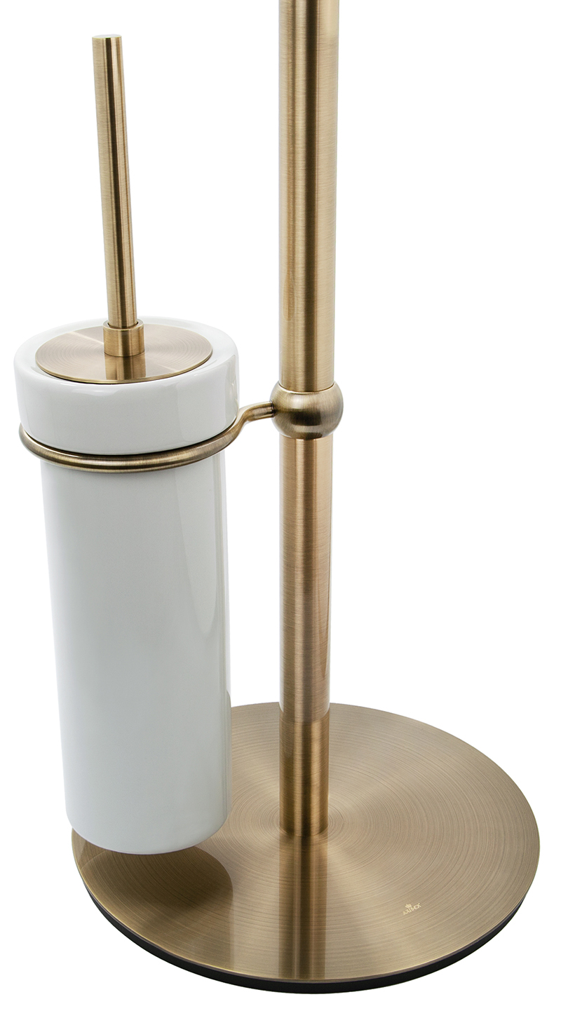 4610 Напольный держатель(стойка) запасной туалетной бумаги и ёршика_2 4610 Напольный держатель(стойка) запасной туалетной бумаги и ёршика_2