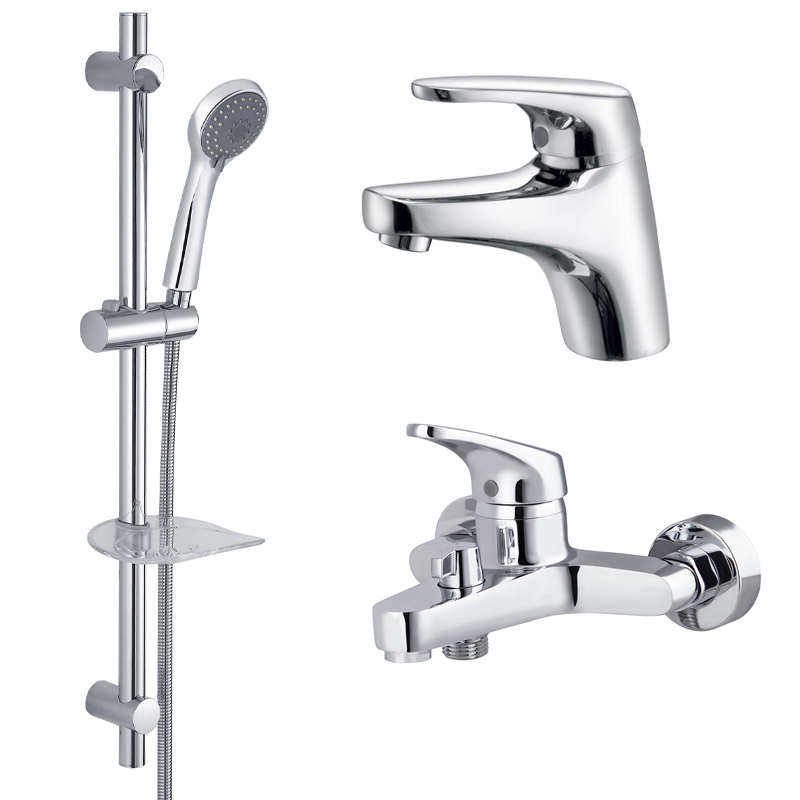 Смеситель KAISER County 5500К для ванны и душа, латунь, хром, неповоротный