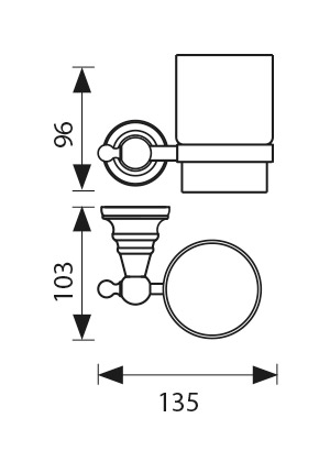 2205 Держатель стакана(стекло)_2
