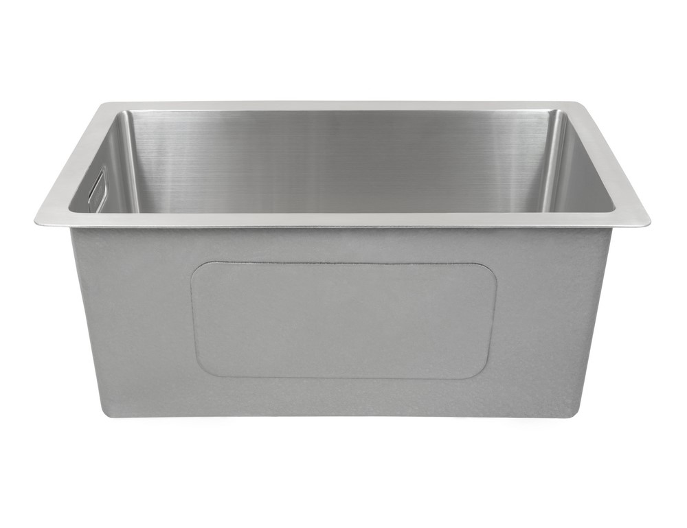 Мойка из нержавейки KAISER 230x440x200*2.0+1.2mm (цвет покрытия: сталь) /сифон
