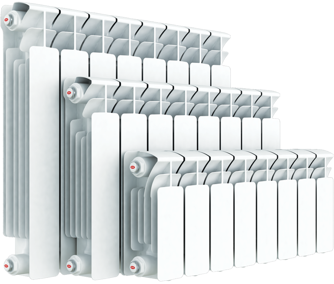 РАДИАТОР RIFAR "Base" 350/100 10секц. (би-металл)