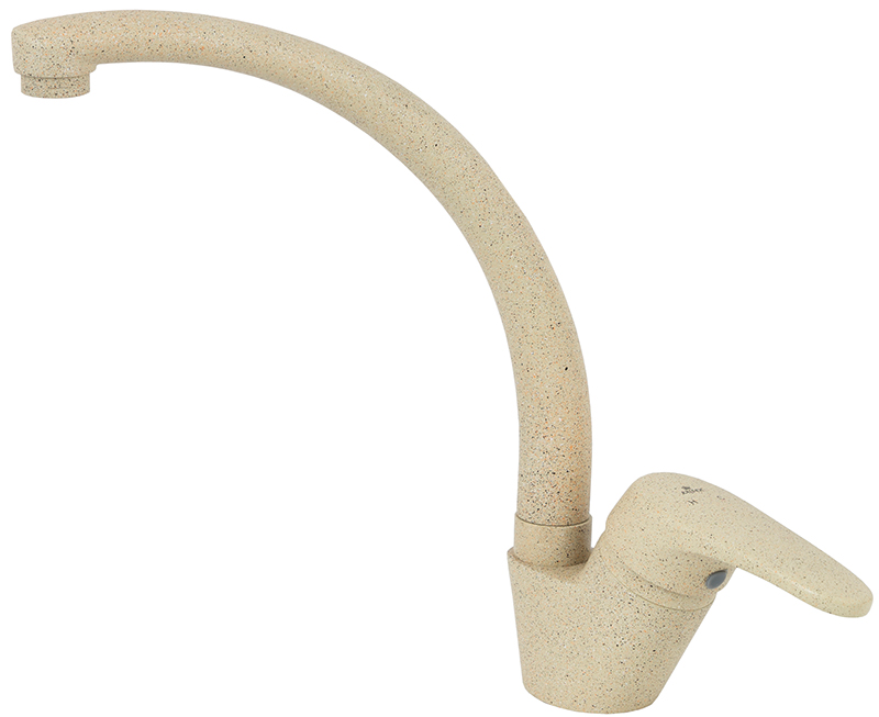 Смеситель KAISER County  кухня Ø40 боковой (песочный-302)