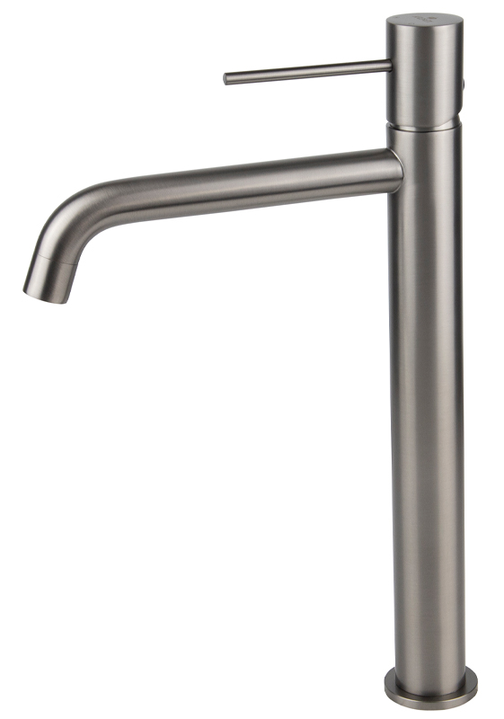 Смеситель KAISER Vita 43311-15 для раковины, высокий, латунь, воронёная сталь