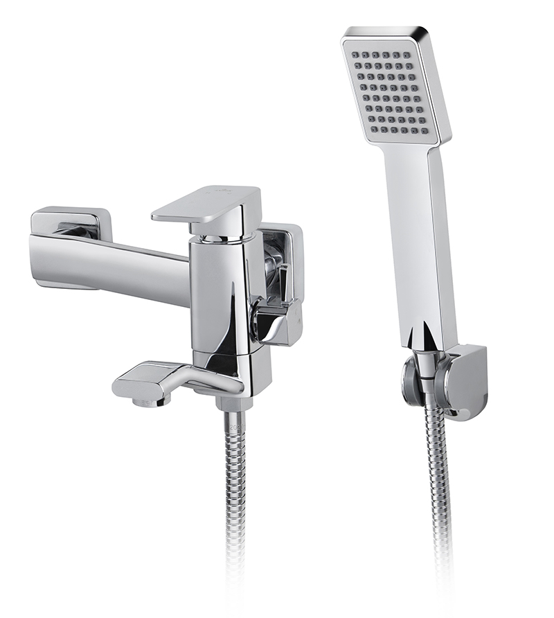 Смеситель KAISER Sonat 34522 для ванны и душа, латунь, хром, поворотный