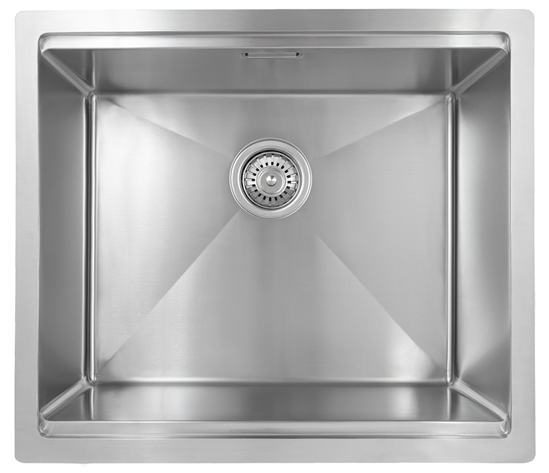 Мойка из нержавейки KAISER 550x480x200*2.0+1.2mm (цвет покрытия: сталь) /сифон