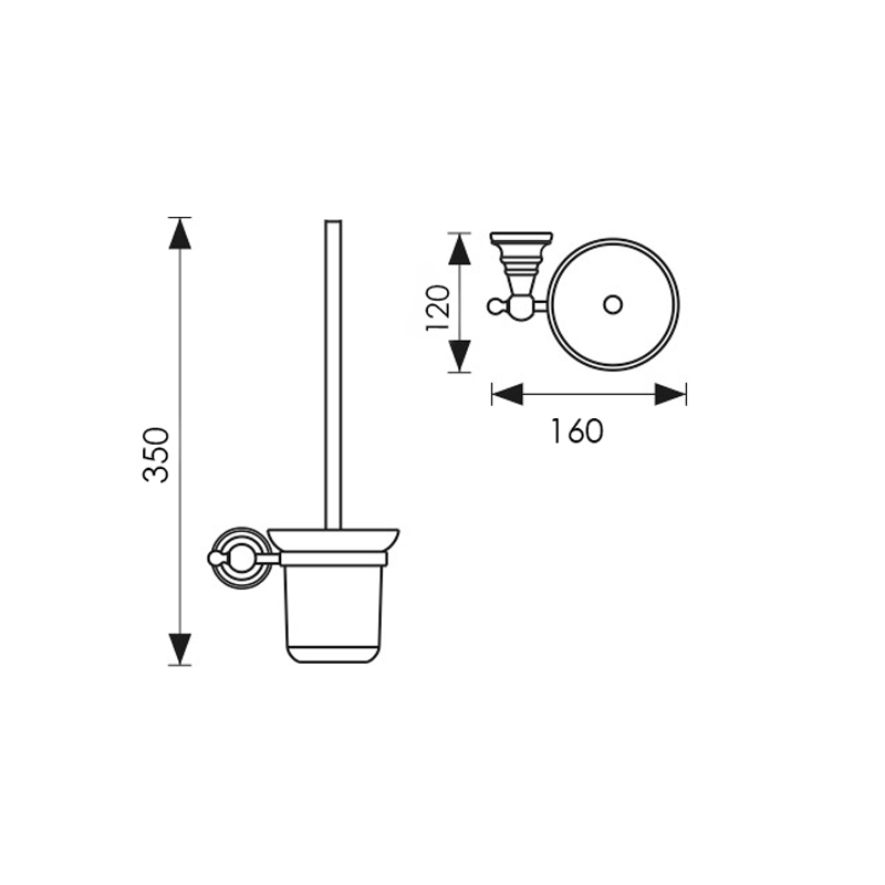 2206 Держатель для туалетного ёршика настенный_2