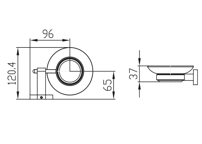 2013 Держатель мыльницы(стекло)_2