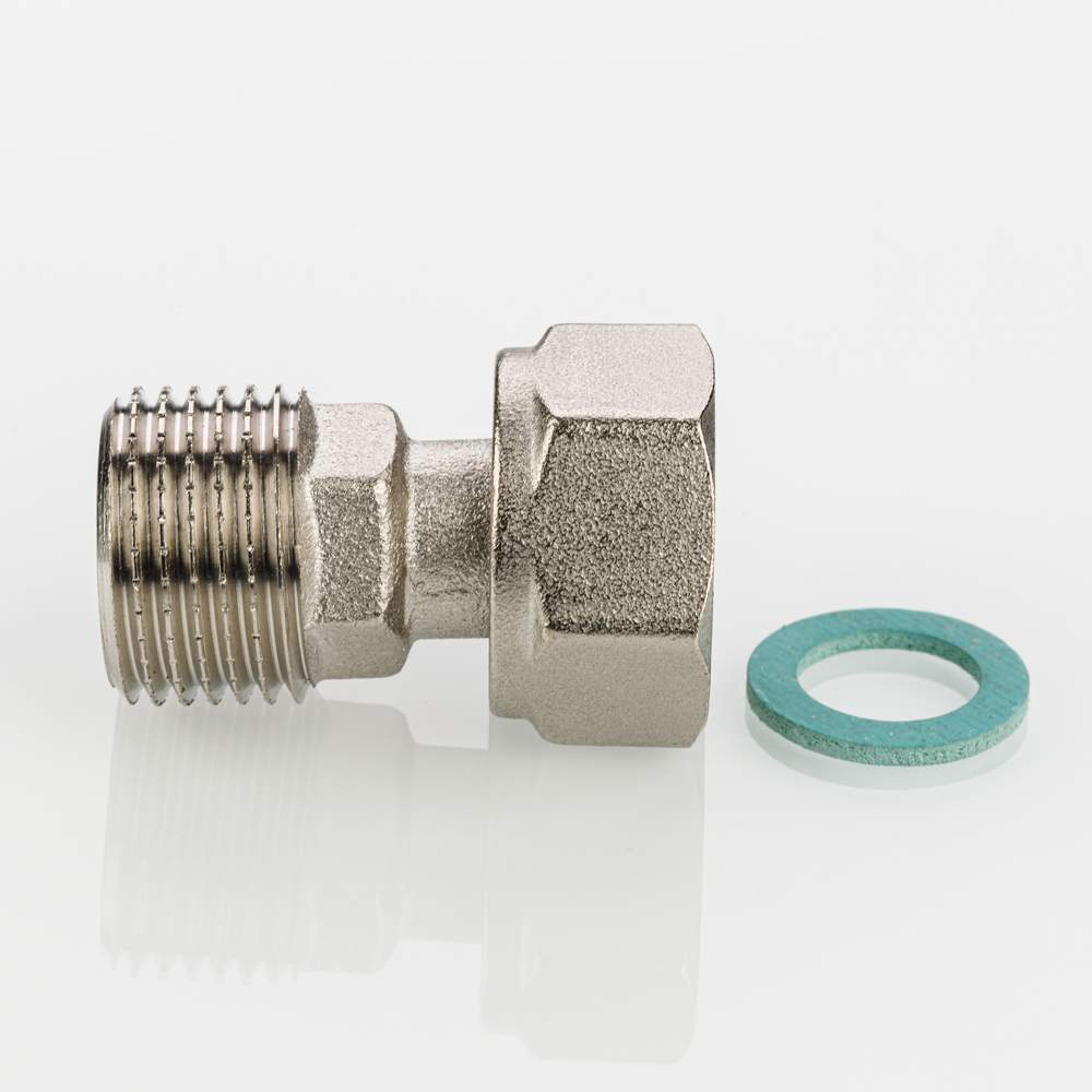 Полусгон прямой с накидной гайкой, 1"x3/4" VALTEC