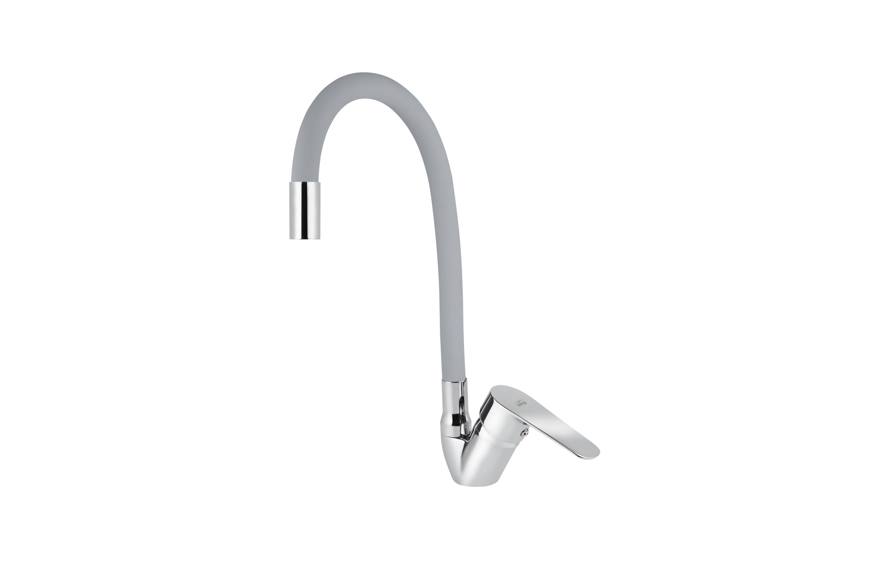 Смеситель VIKO  V-4168 для кухни, хром, излив поворотный, гибкий, цинковый сплав