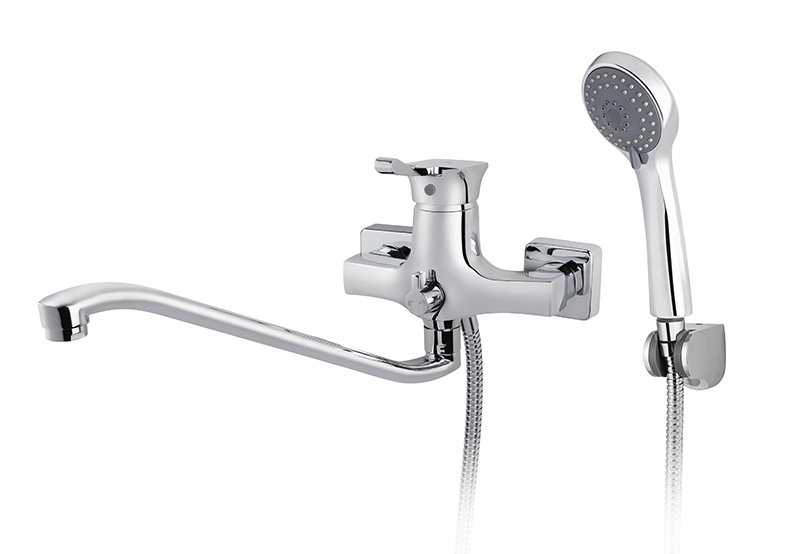 Смеситель KAISER Verona 29055 для ванны и душа, латунь, хром, поворотный