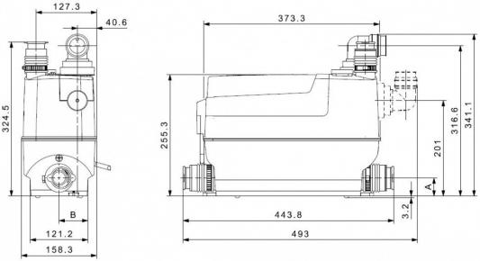 Установка Grundfos Sololift2  C-3 