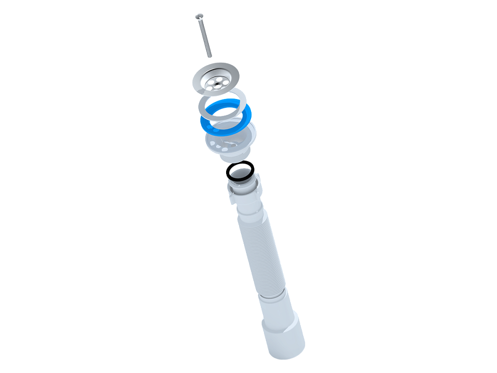 Гофросифон 1-1/4" х 40/50 АНИ