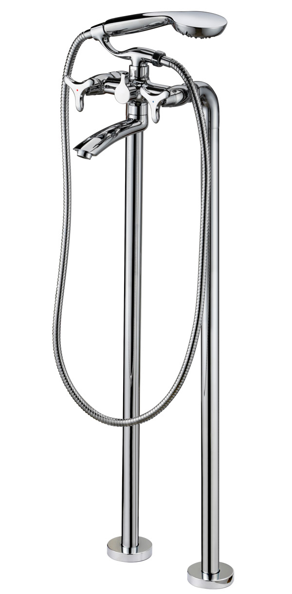 Смеситель KAISER Trio 57222 для ванны и душа, латунь, хром, поворотный