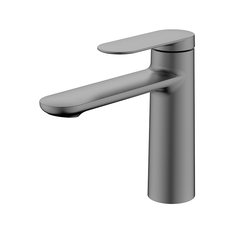 Смеситель KAISER Arena 33211-15 для раковины, латунь, воронёная сталь