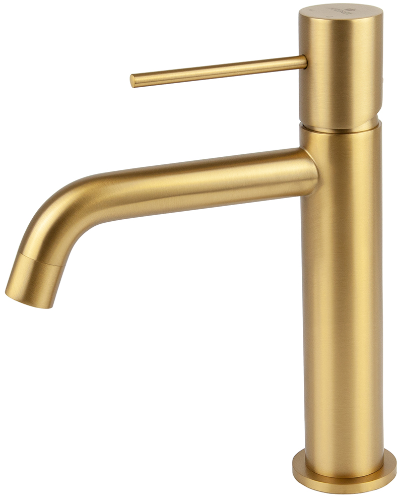 Смеситель KAISER Vita 43211-3 для раковины, латунь, шлифованное золото