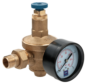 Подпиточный клапан 1/2" (с манометром, обр.кл., фильтром)