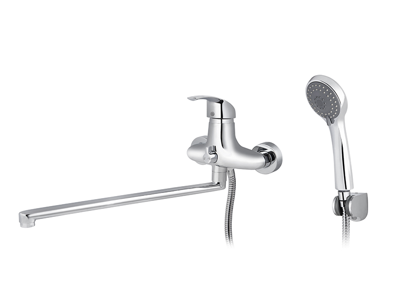 Смеситель KAISER Nova 23055 для ванны и душа, латунь, хром, поворотный