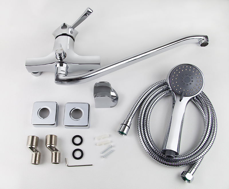 Смеситель KAISER Verona 29055 для ванны и душа, латунь, хром, поворотный