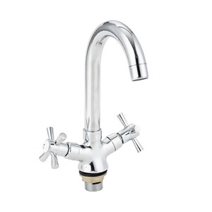 Смеситель VIKO  V-2503 для кухни, хром, излив поворотный, цинковый сплав