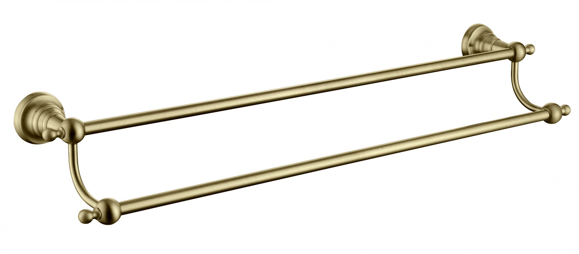 4208 Держатель полотенца(прямой) 2-х уровневая_1