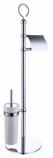 2610 Напольный держатель(стойка) запасной туалетной бумаги и ёршика_1 2610 Напольный держатель(стойка) запасной туалетной бумаги и ёршика_1
