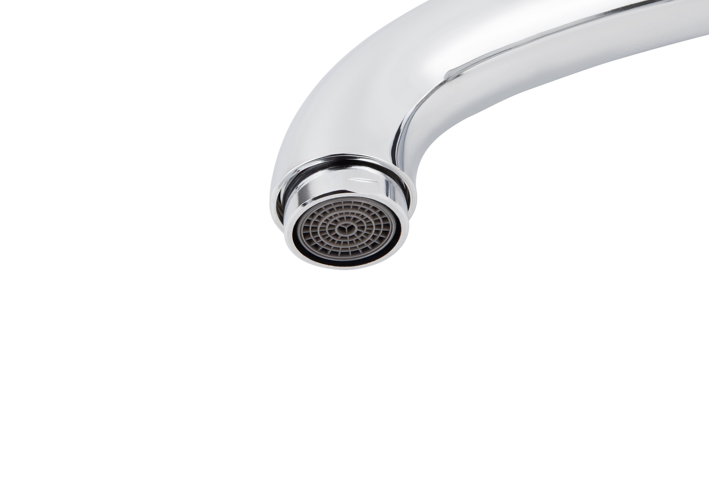 Смеситель VIKO  V-3504 для кухни, хром, излив поворотный, цинковый сплав