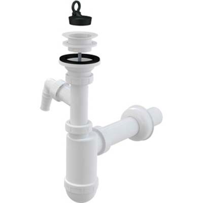 Сифон с носиком пласт.реш. Ф40 (Alca PLAST)  А42Р