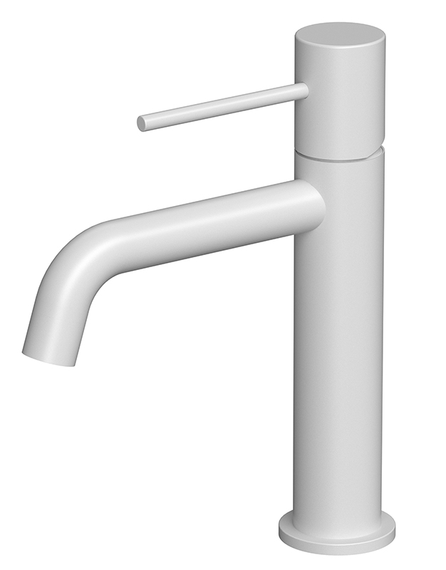 Смеситель KAISER Vita 43211-4 для раковины, латунь, белый матовый