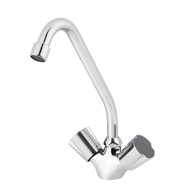 Смеситель VIKO кухня круг керамика (Costa)