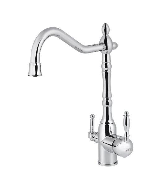 Смеситель VIKO кухня боковой  под фильтр (латунь) Ø35 хром