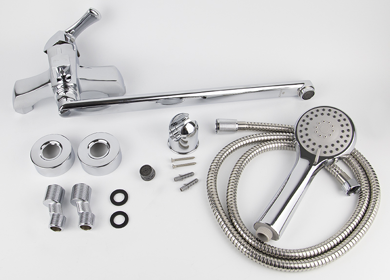 Смеситель KAISER Boss 51055 для ванны и душа, латунь, хром, поворотный