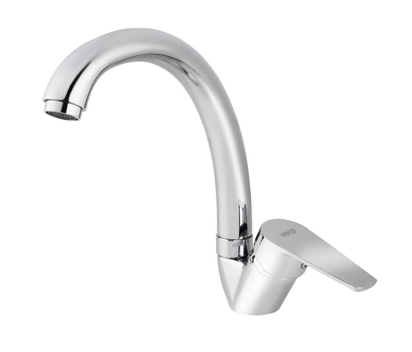 Смеситель VIKO кухня боковой Ø35 с гайкой, хром