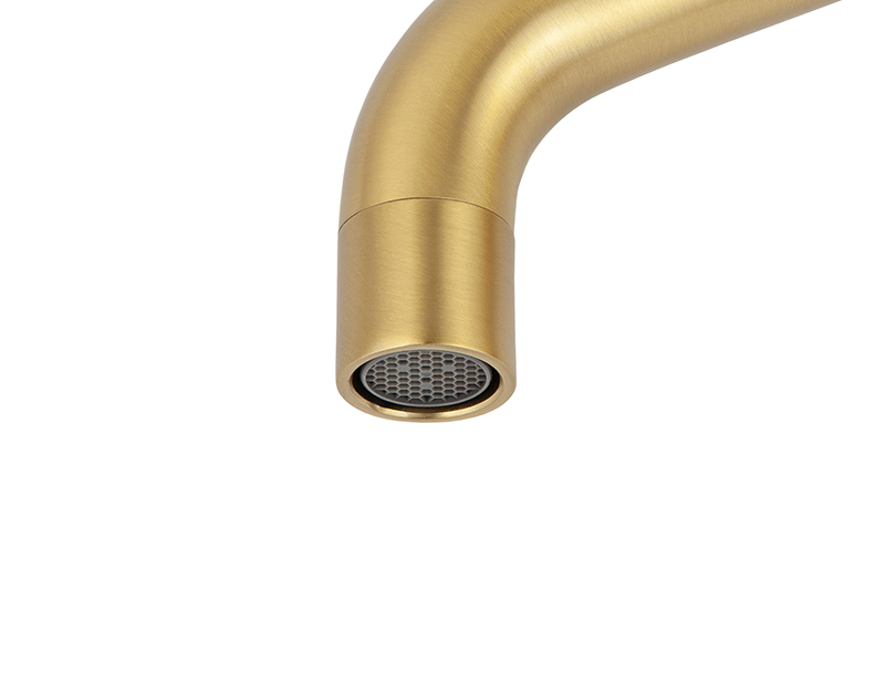 Смеситель KAISER Vita 43311-3 для раковины, высокий, латунь, шлифованное золото