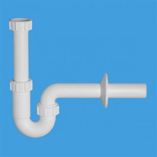 Сифон трубный "McALPINE" Ф32 - 1 1/4, без выпуска